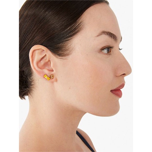 KATE SPADE • Ma Cherie New York Taxi!  Earrings - Picture 2 of 4